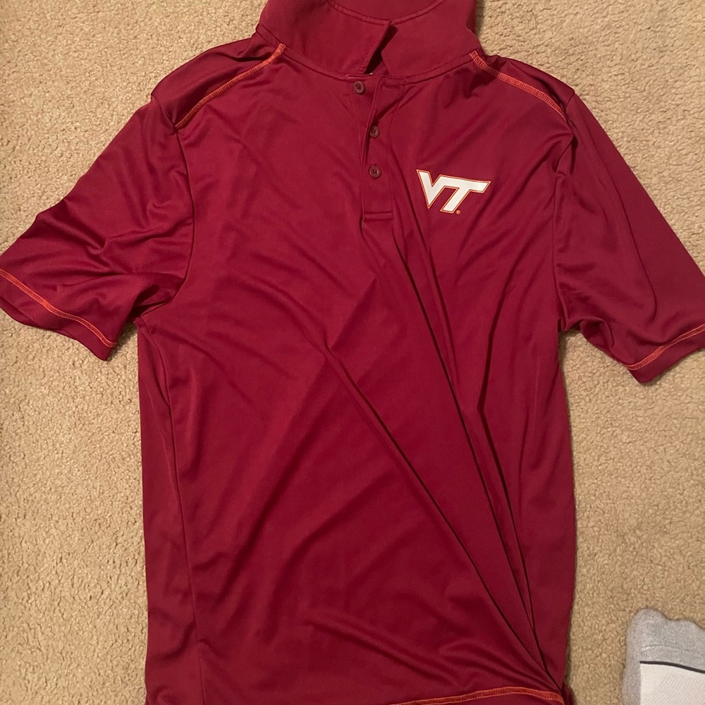 Virginia tech dry fit polo